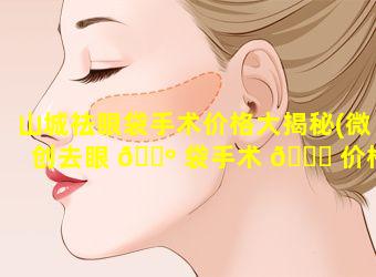 山城祛眼袋手术价格大揭秘(微创去眼 🌺 袋手术 🐒 价格)